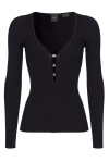 Close-fitting long-sleeved top - 1