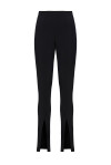 Pantaloni aderenti con spacco al fondo - 1