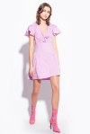 Short dress in cotton poplin - 3