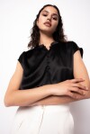 Sleeveless silk blouse - 4