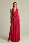 Long dress in lurex Jersey knit - 4
