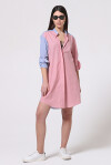 Long shirtdress in cotton - 4