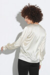 Blusa in raso di seta - 2