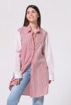 Long shirtdress in cotton - 4