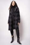 Cappotto jacquard macro check - 4