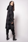 Cappotto jacquard macro check - 2