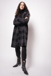 Cappotto jacquard macro check - 3