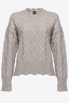 Pullover a maxi trecce - 1