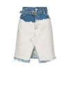 Minigonna denim recycled - 1