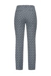 Pantaloni jacquard monogram stretch - 2