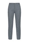 Pantaloni jacquard monogram stretch - 1