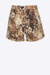 Shorts con stampa mimetica - 1