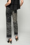 Pantaloni in popeline stampa bandana - 2