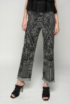 Pantaloni in popeline stampa bandana - 4