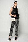 Pantaloni in popeline stampa bandana - 3