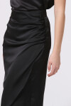 Crossed wrap midi skirt - 3