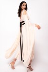 Vestito midi drappeggiato - 2