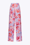 Pantaloni ampi stampa floreale - 1