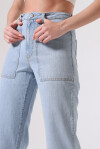 Straight leg high-waisted jeans - 4