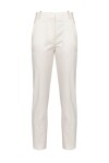Pantaloni cigarette-fit in tessuto tecnico di viscosa - 1