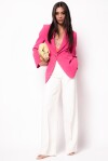 Blazer monopetto in crêpe  stretch - 1