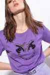 T-shirt ricamo Love Birds - 3