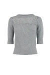 Maglioncino con pizzo - 1