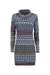 Vestito collo alto - 1