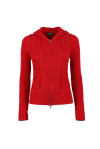 Maglia zip con cappuccio - 1