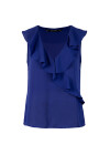 Blusa con balza - 1