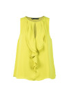 Blusa con balza - 1
