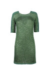 Square neckline dress - 1