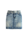 Denim miniskirt - 1