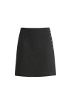 Mini skirt with side buttons - 1