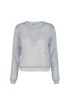 Sweater with transparent fabric - 1