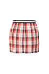 Checked miniskirt - 2