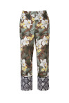Patterned palazzo trousers - 1