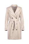 Double-breasted trench coat - 1