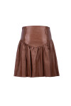 Faux leather skirt - 2