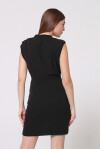 V-neck sheath dress - 4