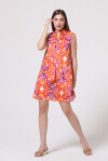 Sleeveless printed dress - 3