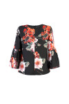Blusa stampa floreale - 2