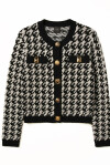 Cardigan Pied de Poule Bicolor - 1