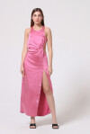 Long dress with porthole on the side - 4