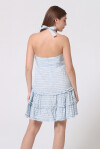 Patterned striped dress - 4
