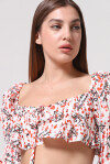 Crop top a maniche lunghe - 2