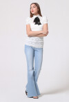 T-shirt in pizzo - 4