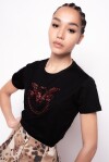 Maxi logo T-shirt with crystals - 3