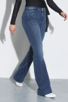 Jeans modello flare a fondo ampio - 1