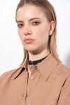 Classic shirt in jacquard silk - 4